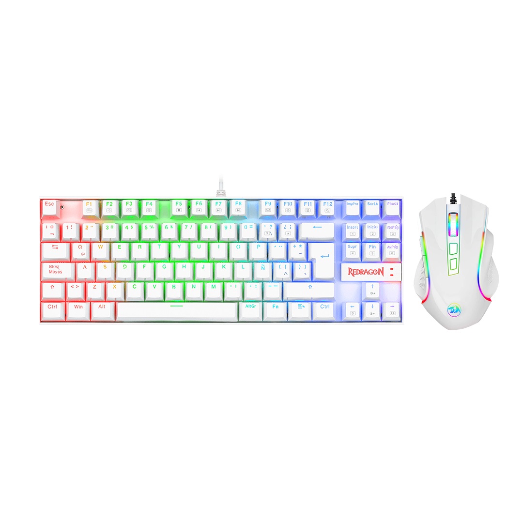 Combo Redragon K552WRGB-BA-SP