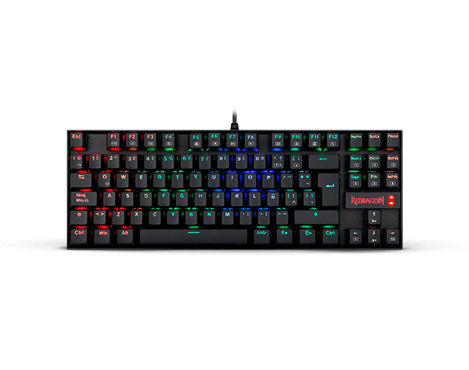 Teclado Mecánico Redragon Kumara RGB Red Switch